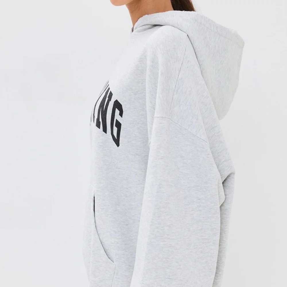 ANINE BING “Harvey” Oversized Sweatshirt Hoodie - Picture 2 of 6